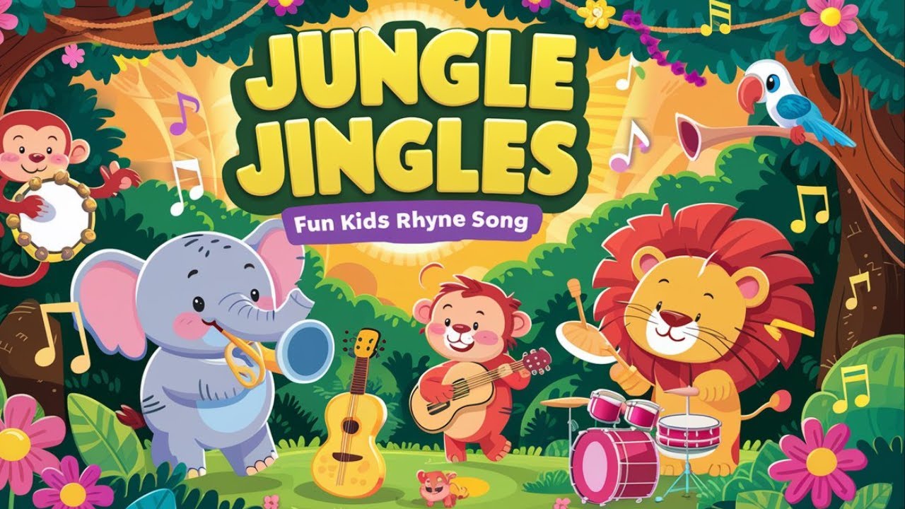 Jungle Jingles Nursery Rhymes Kids Songs Youtube