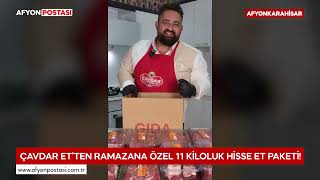 Çavdar Et’ten Ramazan’a Özel Et Paketi! İçinde Tam 11 Kilo Et Var!