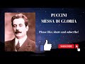 Puccini Messa di gloria #4 Sanctus 1 staff soprano
