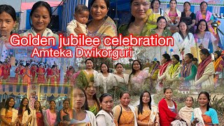 Golden jubilee celebration Amteka Dwikorguri