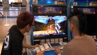 [TGS 2012] BlazBlue ChronoPhantasma gameplay