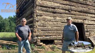 Restoring an Antique Log Cabin