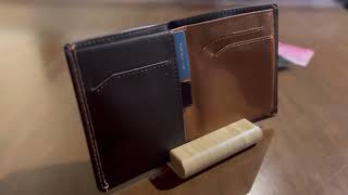 Minimalist EDC Bellroy Note Sleeve Wallet from My Old Leather One