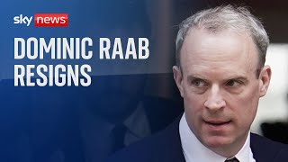 Dominic Raab resigns after PM received report into bullying allegations