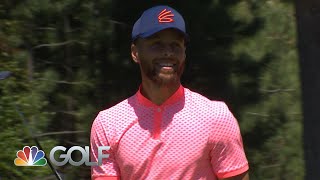 Highlights: Curry, Romo and more shine in Round 1 of American Century Championship | Golf Channel