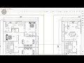 40x60 apartment design with 6 flats and a pent house 12x18 meters design