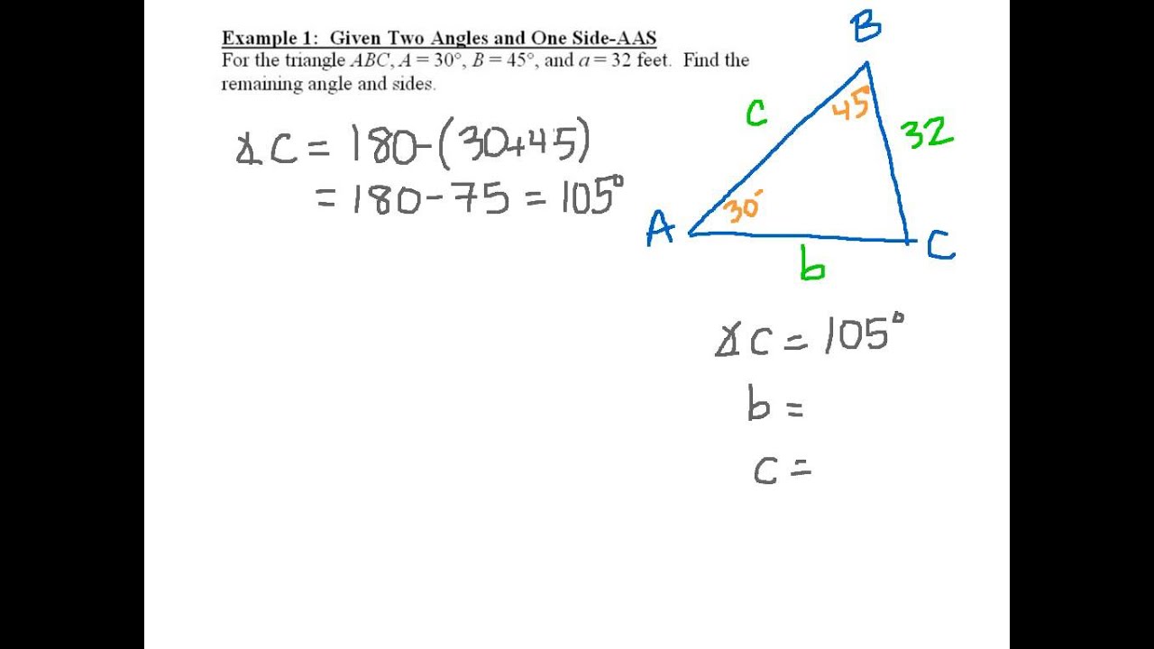 How To Calculate The Sides And Angles Of Triangles - Owlcation DC3