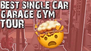 ULTIMATE Single Car Garage Gym? Full Home Gym Tour!