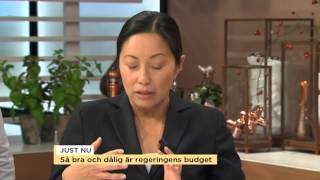 Lifvendahl och Greider om regeringens budget - Nyhetsmorgon (TV4)