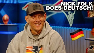Wie gut versteht Nick Folk Deutsch? Nick Folk does Deutsch! 🇩🇪