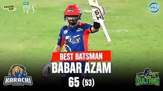 Qualifier: Karachi Kings vs Multan Sultans - PEL Best Batsman