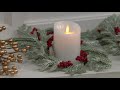 luminara choice of set of 6 candle rings on qvc