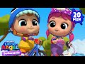 Belajar Naik Sepeda Yuk!🚴🏻 | Little Angel Bahasa Indonesia | Kartun dan Lagu Anak