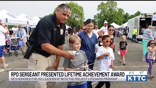 RPD sergeant receives lifetime achieve award