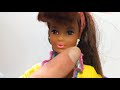 barbie rewind 80 s edition night out doll u0026 review mattel