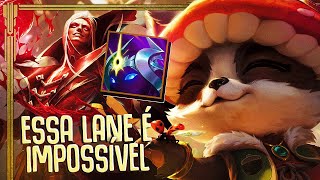 AMASSANDO NA LANE MAIS DIFÍCIL PRO TEEMO