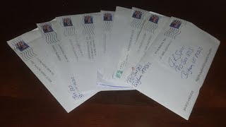 TTM's!!! My First Auto Requests "Through The Mail" in Years!! 9 RETURNS!! SUCCESS!!