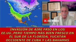 FRÍO EN LOS EEUU, TIEMPO FRESCO MÁS AL SUR   JUE 20 FEB 2025