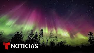 ¿Por qué las auroras boreales son de distintos colores? | Noticias Telemundo