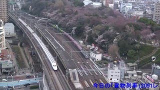 2016年３月２９日（火）今日の「貨物列車」2091レ EH200-5+コキ16B 大館行