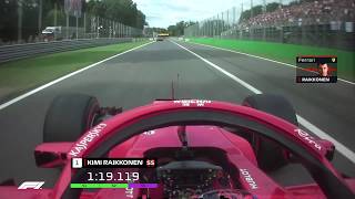 Kimi Raikkonen's record-breaking Monza Pole | 2018 Italian Grand Prix