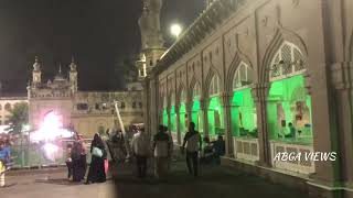 இந்தியாவின் தெலுங்கானாவின் ஹைதராபாத்தின் மக்கா மஸ்ஜித்(Mecca Masjid,Hyderabad,Capital of Telengana)