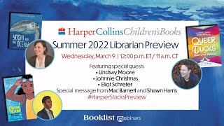 HarperCollins Children's Books Summer 2022 Librarian Preview