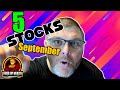 5 Best Stocks to Buy Now & Lower in September (HIGH GROWTH)