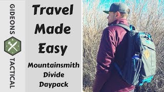 Travel Made Easy! Mountainsmith Divide Backpack