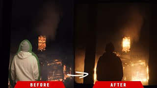 HOW to set a House on FIRE in After Effects | In Depth Tutorial