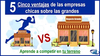 Las cinco grandes ventajas de las pequeñas empresas que tienen sobre las grandes empresas