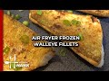 Air Fryer Frozen Walleye Fish Fillets