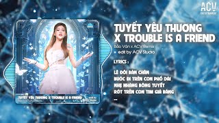 MASHUP TUYẾT YÊU THƯƠNG REMIX - Bảo Vân | Từng Bông Tuyết Trắng Rơi Bên Thềm Remix TikTok