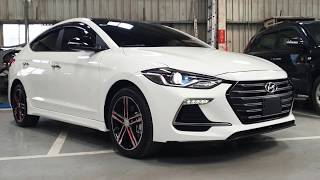 【新車交車】限量黑潮絕版!!! 現代汽車2019 HYUNDAI elantra Sport 1.6T渦輪增壓 黑潮極速款 絕美風格霸氣尊榮