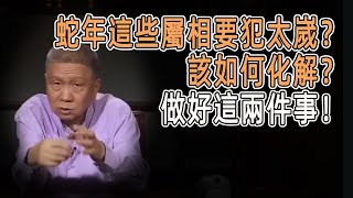 【蛇年特輯】蛇年這些屬相要犯太嵗？該如何化解？做好這兩件事！ #窦文涛 #锵锵行天下  #文明之旅   #chinese historical documentary  #马家辉 #马未都 #新疆