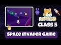 Class 5 - How to Make a Space Invader Game in Scratch Jr | Easy Coding for Kids Tutorial
