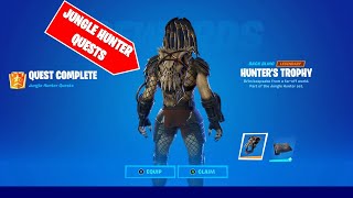 Complete a Bounty As Predator (1) | Fortnite Jungle Hunter Quests