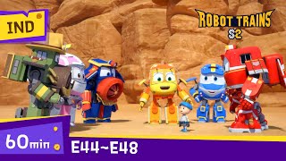 Robot TrainS2 | EP44~EP48 (60min) | pari episode  | Bahasa Indonesian