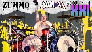 Frank Zummo Sum 41 drum cam from DOWNLOAD 2024