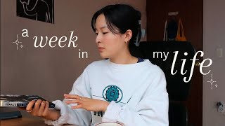 recent reads, warm drinks, & outfits on repeat 🧶🍵 weekly vlog in seoul