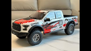 Traction Hobbies 1/8 Ford Raptor F150 FPV Unboxing