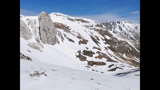 Anello del Laghetto e Canale San Lorenzo.Scialpinismo sui Monti Sibillini