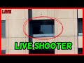 LIVE ACTIVE Shooter on BALCONY. Barricade Four Seasons Hotel. Atlanta.