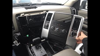 How To Remove The Dash Bezel on a Dodge Ram 1500