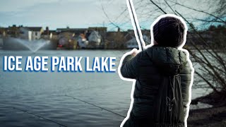 FISHING an ICE AGE park lake! Did he catch!? (Rich Wilby - UK Carp Fishing)