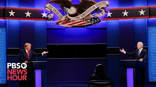 WATCH: Biggest moments of the final Trump-Biden debate in under 12 minutes