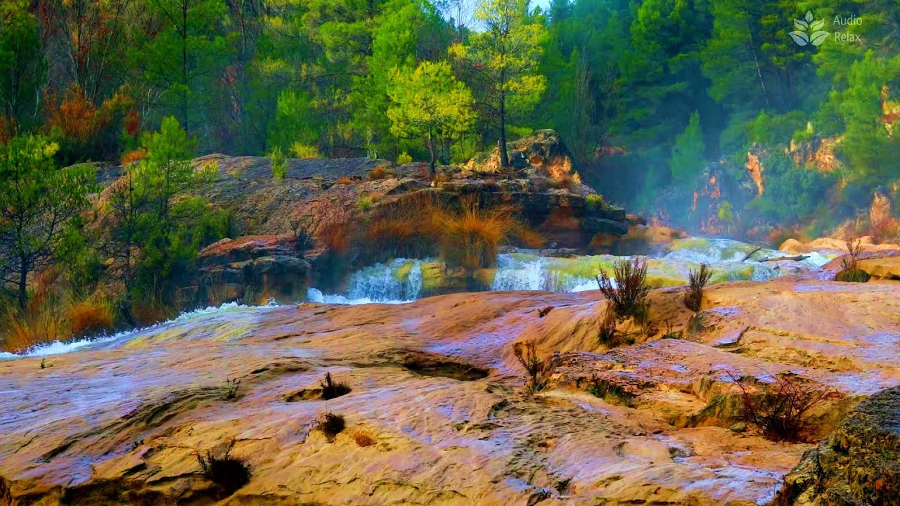 Calming Mountain River Nature Sounds White Noise 10 Hours For
