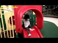 FAMILY PLAYGROUND PLAY AREA FOR KIDS AT SINGAPORE CHANGI AIRPORT WITH SLIDES AND DRAWING FOR KIDS