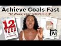 12 Week Year Template PDF + Book Summary