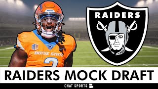 Las Vegas Raiders Mock Draft WITH TRADES ft. Ashton Jeanty